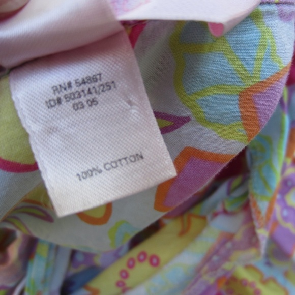 Victoria's Secret Pajama top womens L Floral Flower Pockets Cotton Soft Comfy - Picture 8 of 14